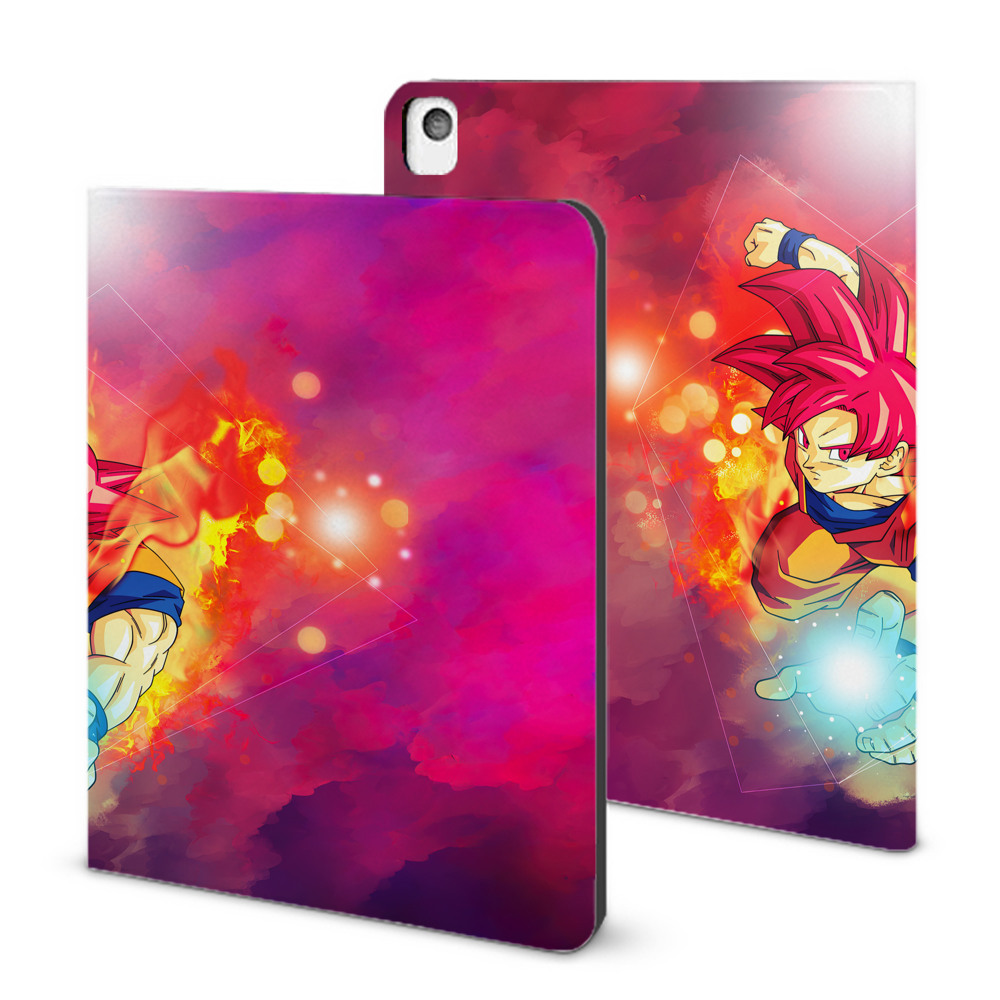 （画像用） ドラゴンボール DRAGON BALL IPadケース ペンホルダー付き ブックスタイルデザイン